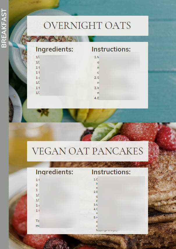 Low Histamine MEAL PLAN (Ebook)